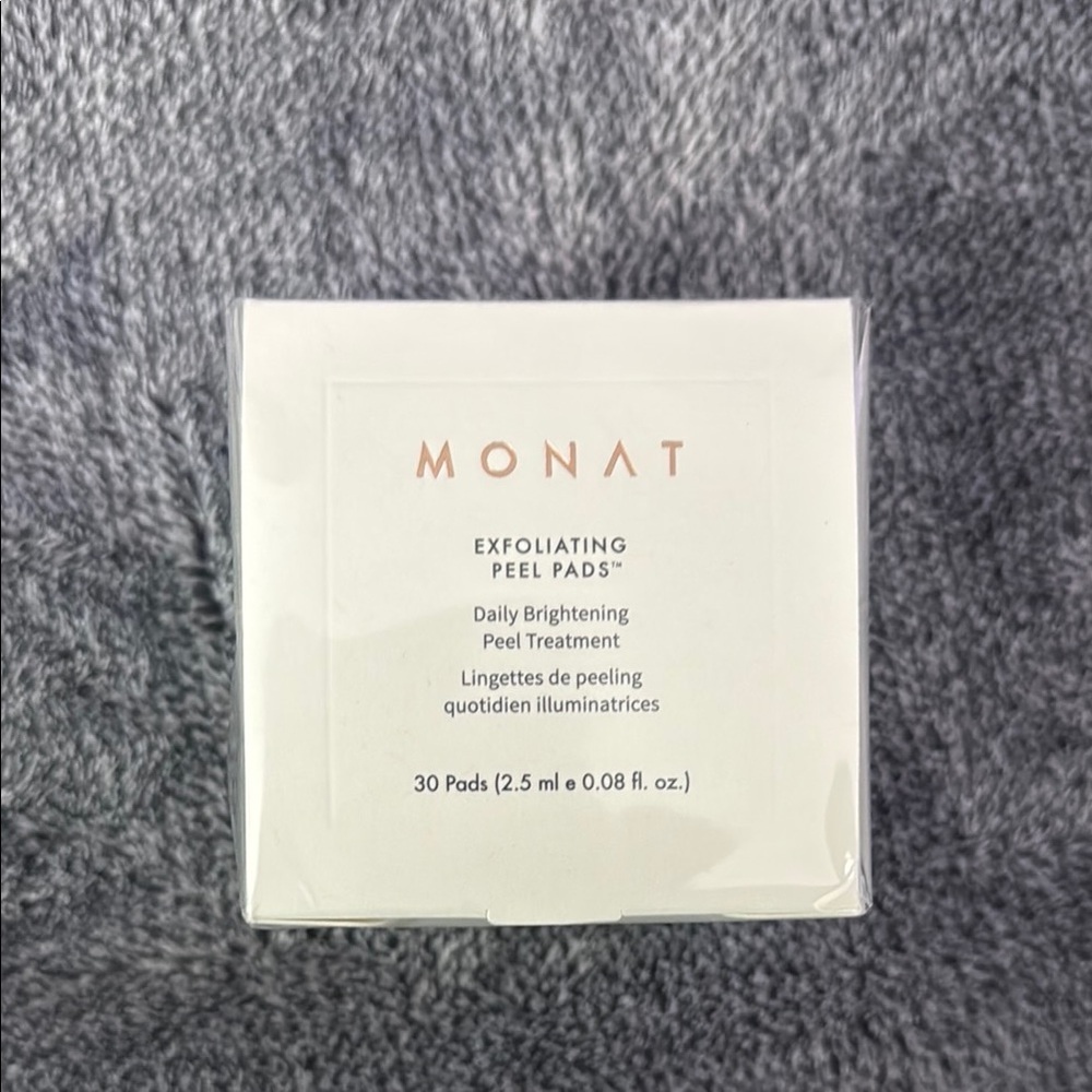 MONAT Exfoliating Peel Pads - White